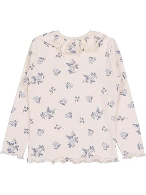 Civil Girls Yakalı 2-5 Yaş Sweatshirt - Fil Dişi