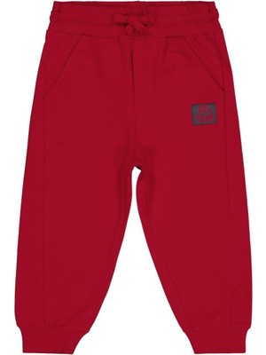 Civil Boys Cvl Team Etiketli 2-5 Yaş Eşofman Altı - Kırmızı