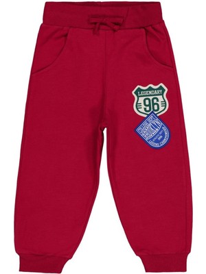 Civil Boys 97 Armalı 2-5 Yaş Eşofman Altı - Bordo