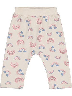 Civil Baby Gökkuşağı Empirme 6-18 Ay Tek Alt Bebe - Bej