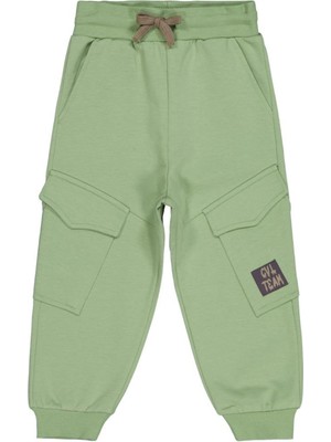 Civil Boys Kargo Cepli Etiketli 2-5 Yaş Eşofman Altı - Yeşil