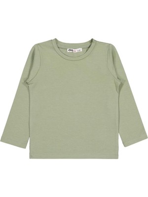 Civil Girls Basic 2-5 Yaş Sweatshirt - Haki