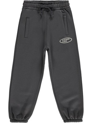 Civil Boys Deri Etiketli 6-9 Yaş Eşofman Altı - Gri