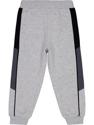 Civil Boys Şerit Parçalı 6-9 Yaş Eşofman Altı - Gri