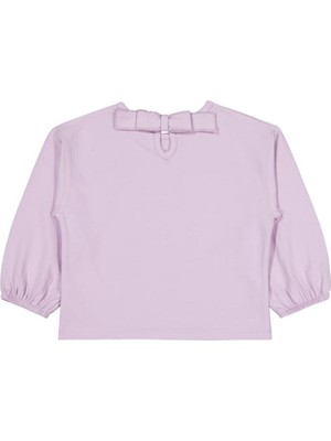 Civil Girls My Unicorn Baskılı 2-5 Yaş Sweatshirt - Lila