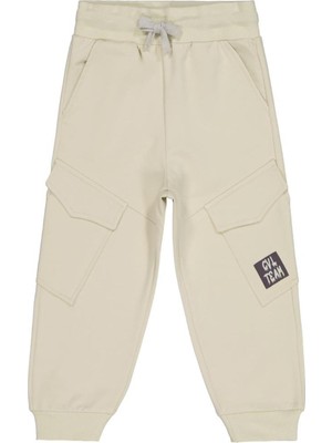 Civil Boys Kargo Cepli Etiketli 2-5 Yaş Eşofman Altı - Bej