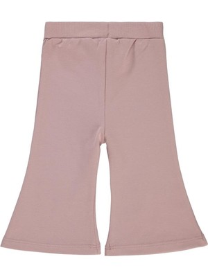 Civil Baby Civil Basic Kalp Etiketli Ispanyol Paça 6-18 Ay Eşofman Altı - Lila