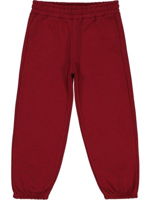 Civil Girls Düz 6-9 Yaş Eşofman Altı - Bordo