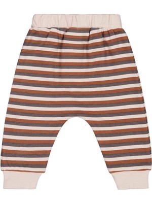 Civil Baby Çizgi Empirme 6-18 Ay Tek Alt Bebe - Bej