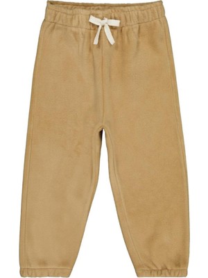 Civil Boys Civil Eşofman Altı Erkek Çocuk 2-5 Yaş Polar Kumaş Bej Renkli Standart Cep Özellikli