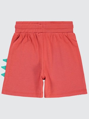 Civil Boys Hayvanlar Baskılı 2-5 Yaş Kapri - Kırmızı 4-5 Yaş