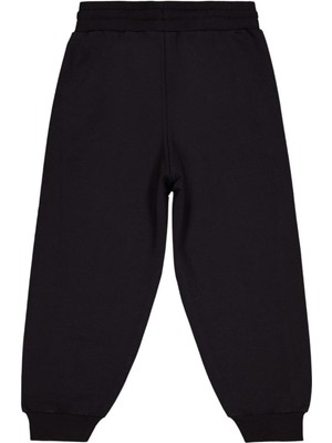 Civil Boys Cvl Team Etiketli 10-13 Yaş Eşofman Altı - Siyah