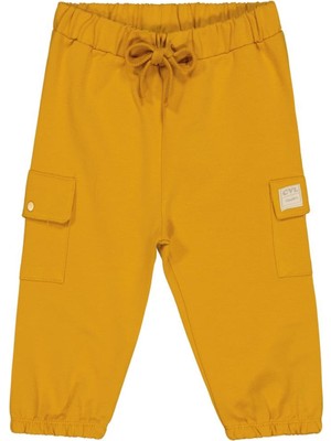 Civil Baby Civil Basic Timeless Kargo Cepli 6-18 Ay Eşofman Altı - Hardal