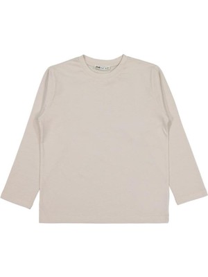 Civil Boys Basic 6-9 Yaş Sweatshirt - Bej