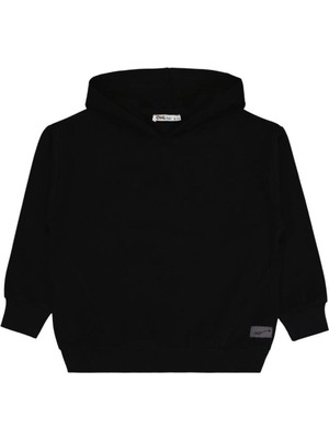 Civil Boys No Etiketli 6-9 Yaş Kapüşonlu Sweatshırt - Siyah