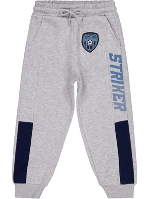 Civil Boys Striker Baskılı 10-13 Yaş Eşofman Altı - Gri