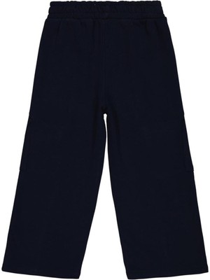 Civil Girls Kargo Cepli 6-9 Yaş Eşofman Altı - Lacivert