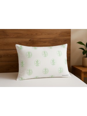 NetworkAvm Bambu Boncuk Elyaf Dolgulu Yastık 800 Gram 50X70 (1 Adet)