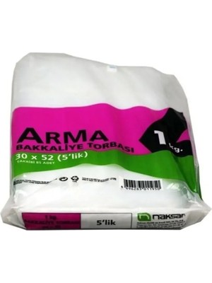 Arma 5'lik Naylon Torba 30X52CM 1 kg