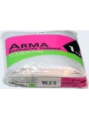 Arma 0,5'lik Naylon Torba / Bakkaliye Torbası 17X25 cm 1 kg