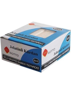 Home Rotto Jelatinli Kürdan 500'lü Ekonomik Ambalajda Hijyenik Kullanım için İdeal