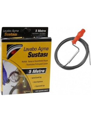 Sgs 972 Lavabo Açma Sustası 5mt
