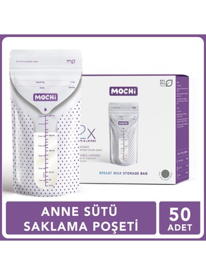 Mochi - Anne Sütü Saklama Poşeti 50'li