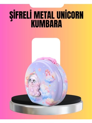 Calperia Şifreli Mini Çocuk Kasası Metal Gövde Güvenli Saklama