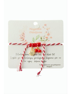 Istiridye Kristal Marteniçka Ip Bileklik