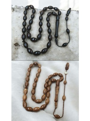 İnan Tesbih Kuka ve Abanoz Ağacı Arpa Kesim Ikili Kampanya