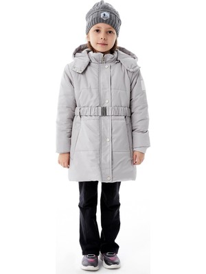 Benitto Kids Kız Çocuk Kapüşonlu Kışlık Şişme Mont 51352