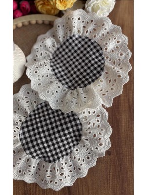 Nurgita Home Fisto Fırfırlı Duck Keten Kokteyl Peçete (2 Adet)