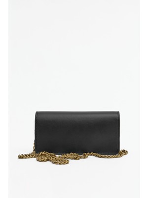 Fahhar Dikdörtgen Baget Çanta Siyah