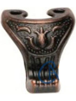 MiraLive Pati Ahşap, Sunta Sandık Ayağı, Kutu Ayak 2,5 cm - Eskitme