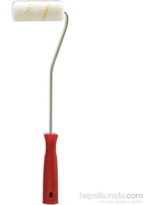 Dekor Parmak Rulo Kırmızı Renk 10 cm Boya Uygulama 