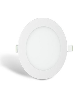 İnoled Inoled 2703-02 3W Nıva Yuvarlak Sıva Altı LED Panel 3000K