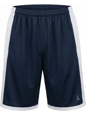 Orendahıll ORENDAHILL Erkek Spor Şort Hızlı Kuruyan Esnek Regular Fit Gym Cepli Yan Çizgi Detaylı Activewear