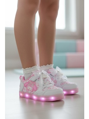 Tuğba Ortopedi 300 Kız Çocuk Işıklı Sneaker
