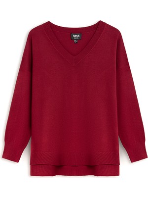 Miss İpekyol Basic V yaka triko IS1260050014049