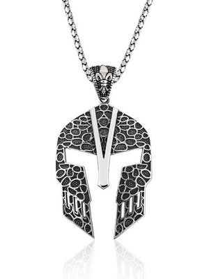 Noip 925 Ayar Gümüş Gladyatör Erkek Gümüş Kolye PT2610561 (944)