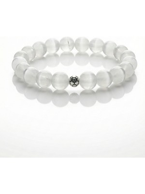 Selenit Bileklik Doğaltaş 8mm