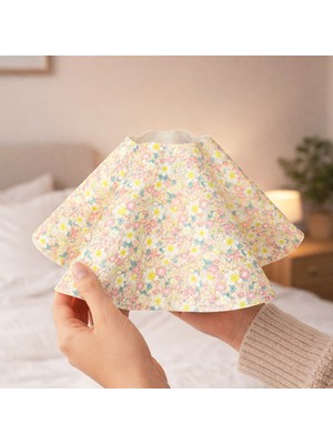 Homing Modern Çiçekli Abajur Başlığı 242476