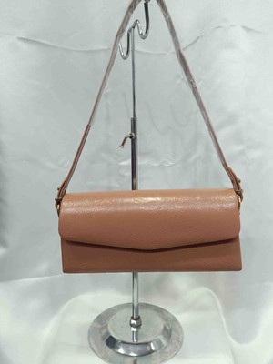 Zynp Kadın Suni Deri Rugan Baget El Çantası