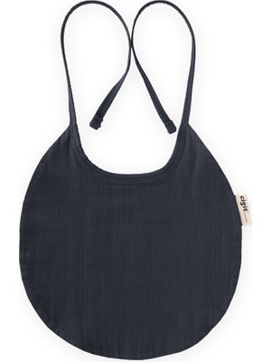 Cigit Organik Müslin Mama Önlüğü Antrasit