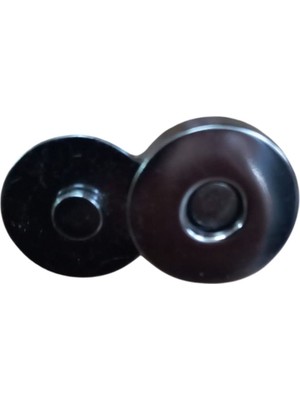 Buffer Manyetik Çanta Çıtçıtı Siyah 5 Adet