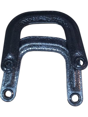 Buffer Çanta Sapı Nal Model Siyah 13 cm