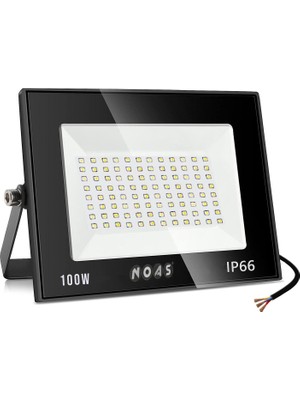 Smd LED Projektör 100W 8000LM Beyaz IP66 Noas 2 Adet
