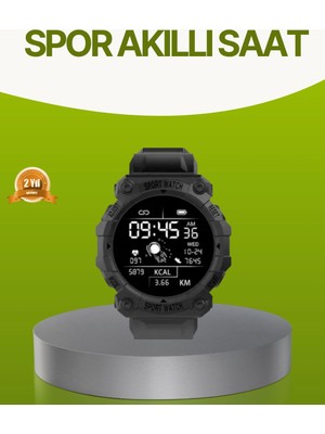 Shopwave Akıllı Spor Saat – Nabız Ölçer, Adım Sayar ve Kalori Takipli