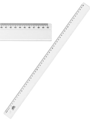 Buffer Plastik Cetvel 50 cm