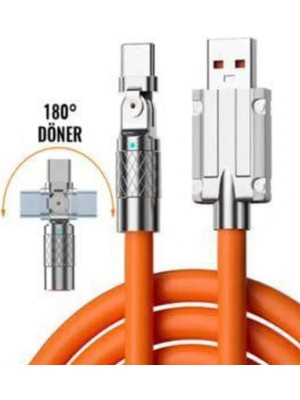 Shopwave 3 In 1 Süper Hızlı Şarj Kablosu Android ve Ios Uyumlu Silikon Şarj Kablosu